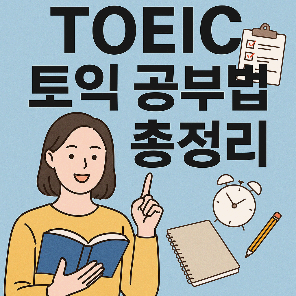 📚 토익 공부법 총정리 (기초부터 실전까지)