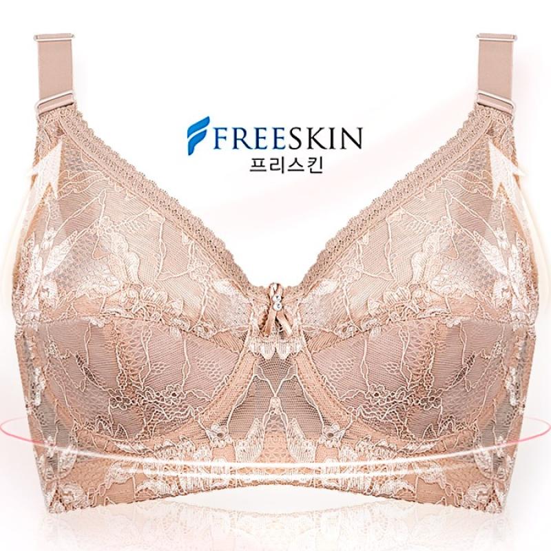 프리스킨 시스루 레이스 풀컵 홑겹 브라 fbr1002