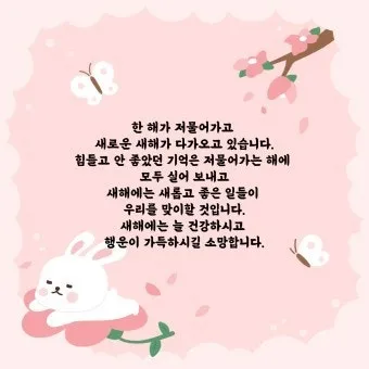 새해 인사말 예시 모음 영어_21