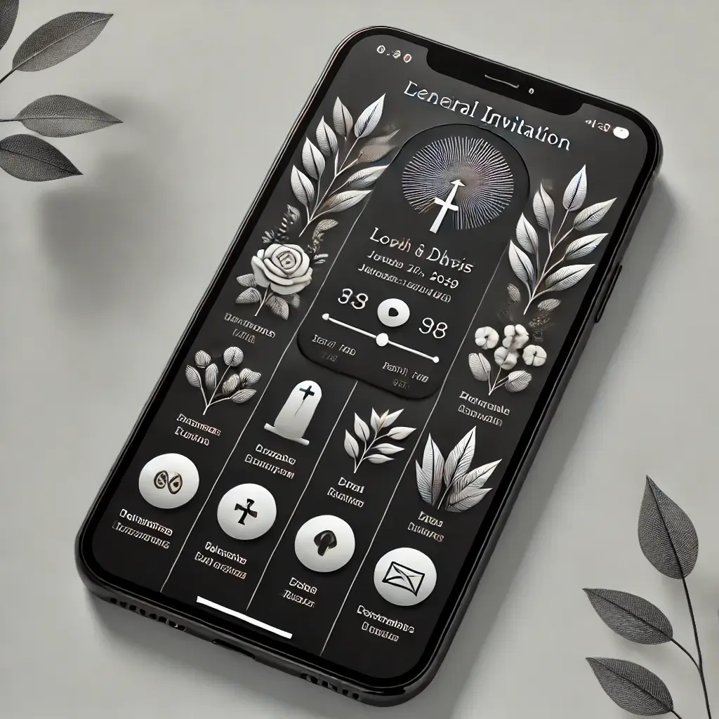 모바일 부고장 만드는 법 🕊 쉽고 빠르게 공유하는 방법