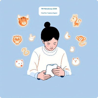 2026년 농협 신년운세 무료 신토정비결 이미지