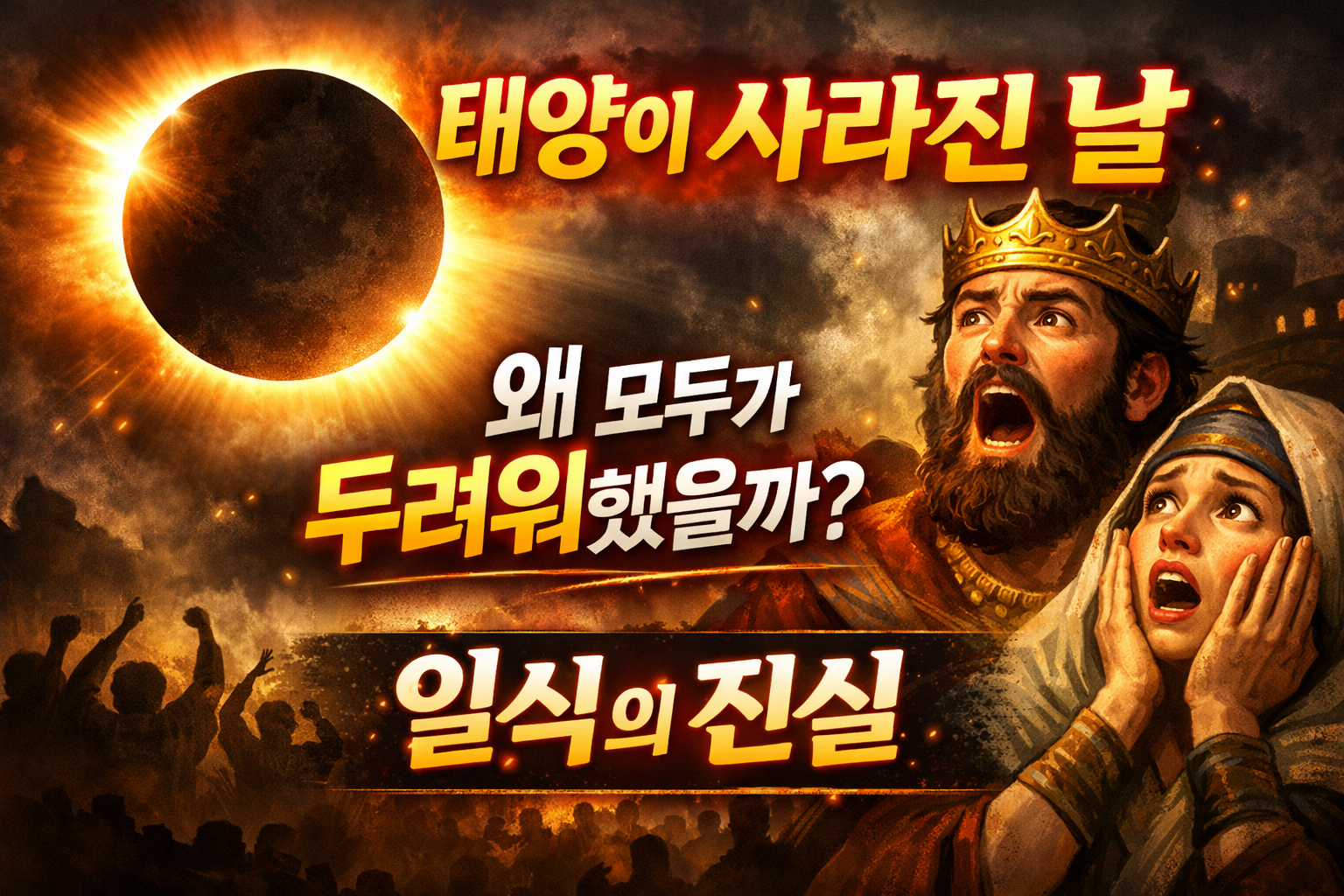 고대 문명은 왜 일식을 두려워했을까 태양이 사라진 날의 진실