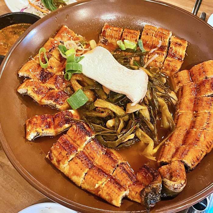 생생정보 인천 청라 파김치 장어 전골 맛집
