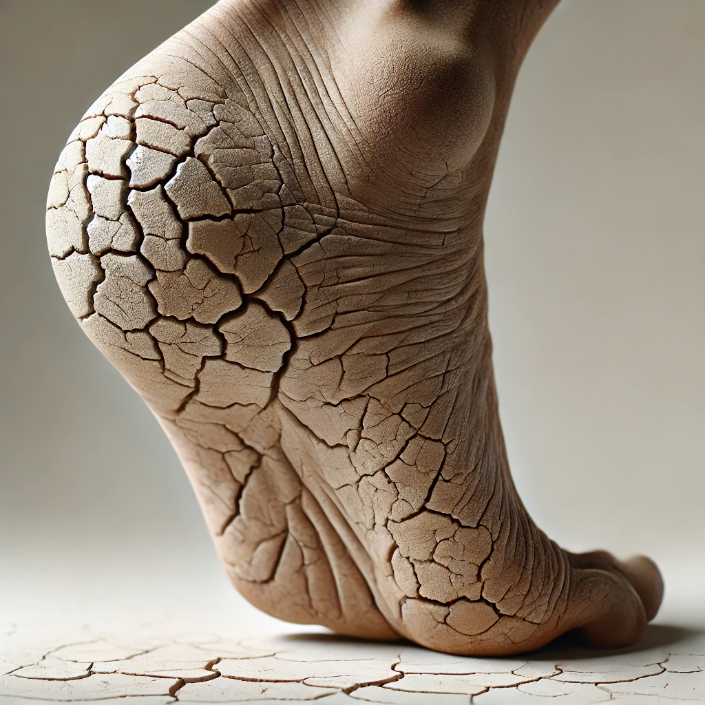 발뒤꿈치 찢어짐