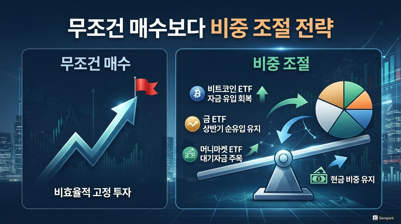 무조건 매수보다 비중 조절 전략