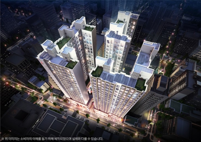 개과천선의 부동산 뉴스-​SK에코플랜트&amp;#44; &amp;#39;강동역 SK 리더스뷰&amp;#39; 2월 분양-조감도