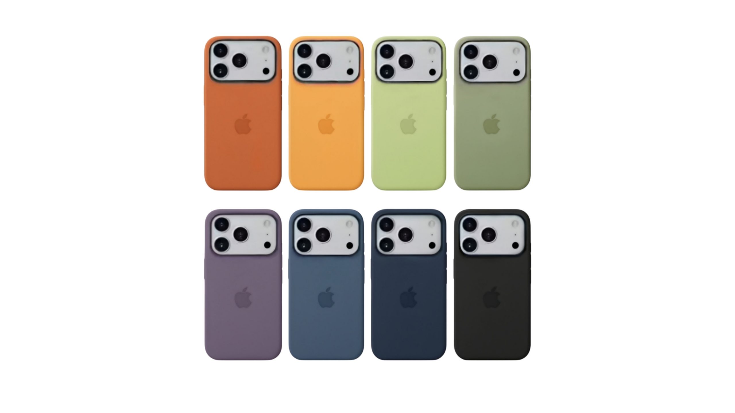 iPhone 17: 새로운 "액상 실리콘" 케이스, 공식 색상 공개