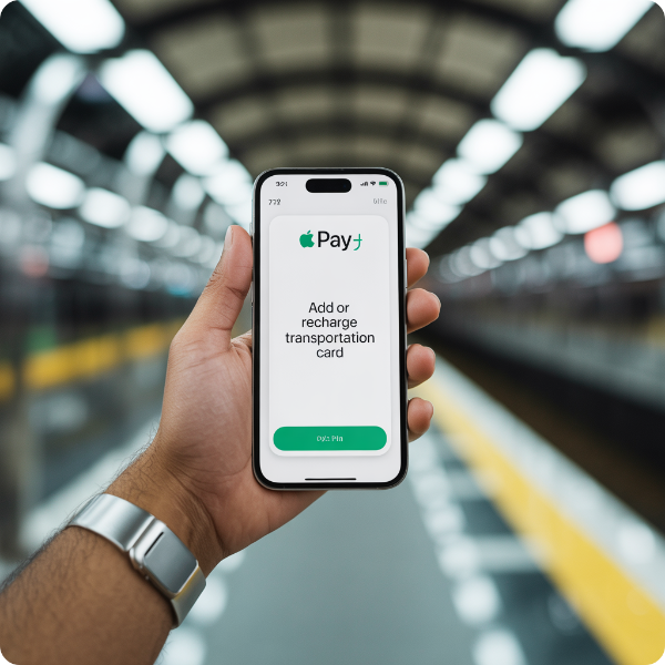 애플페이 교통카드 충전 이미지