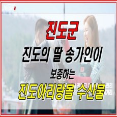 진도아리랑몰 홍보 트로트가수 송가인