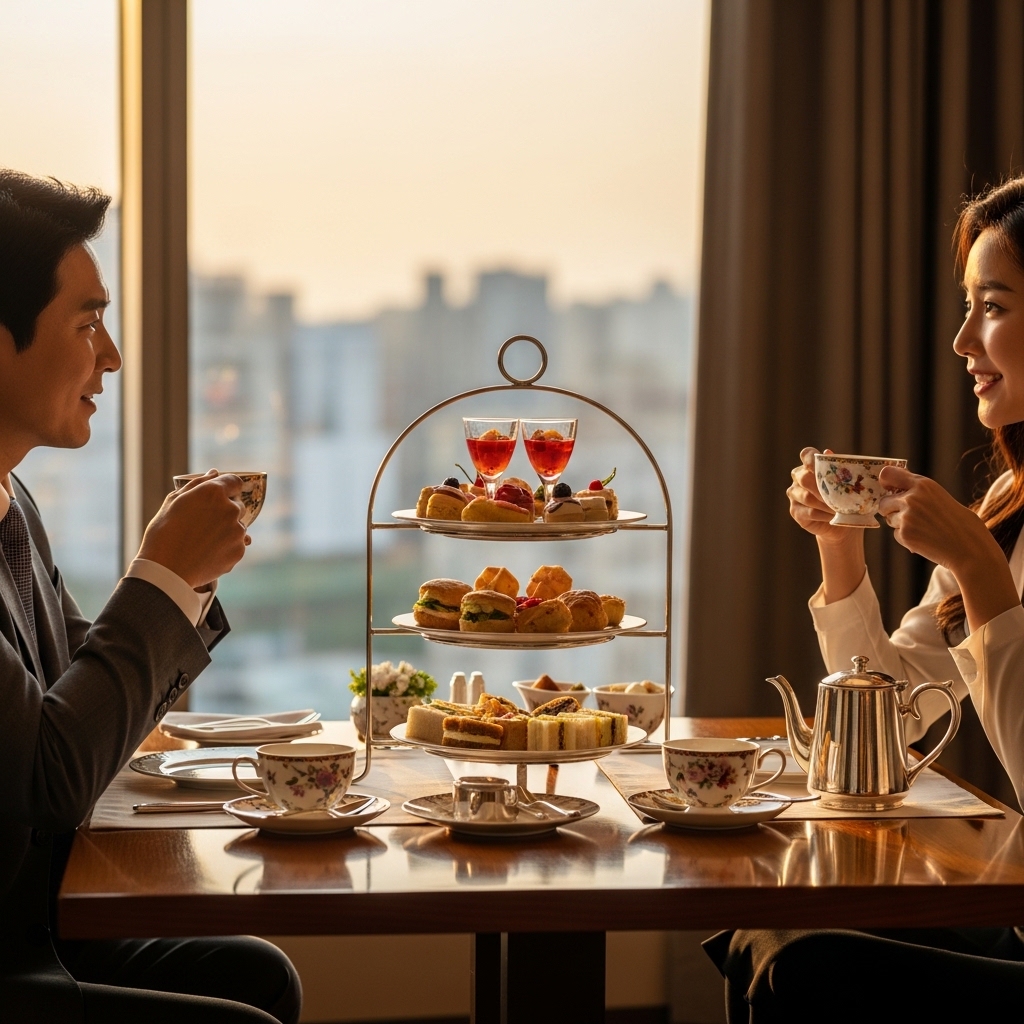 호텔 라운지&middot;애프터눈티가 남는 이유