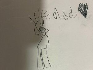 우리집 6세 딸 아이가 가져온 그림 분석하기 - 2일차