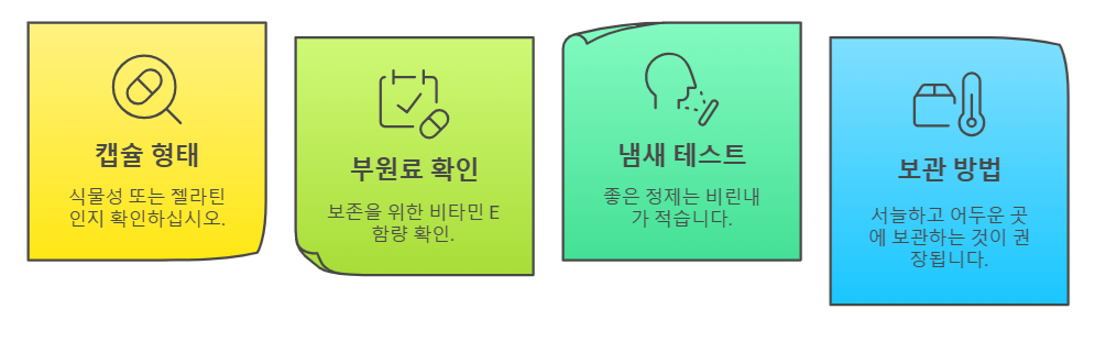 추가 팁! (더 좋은 제품 고르는 법)