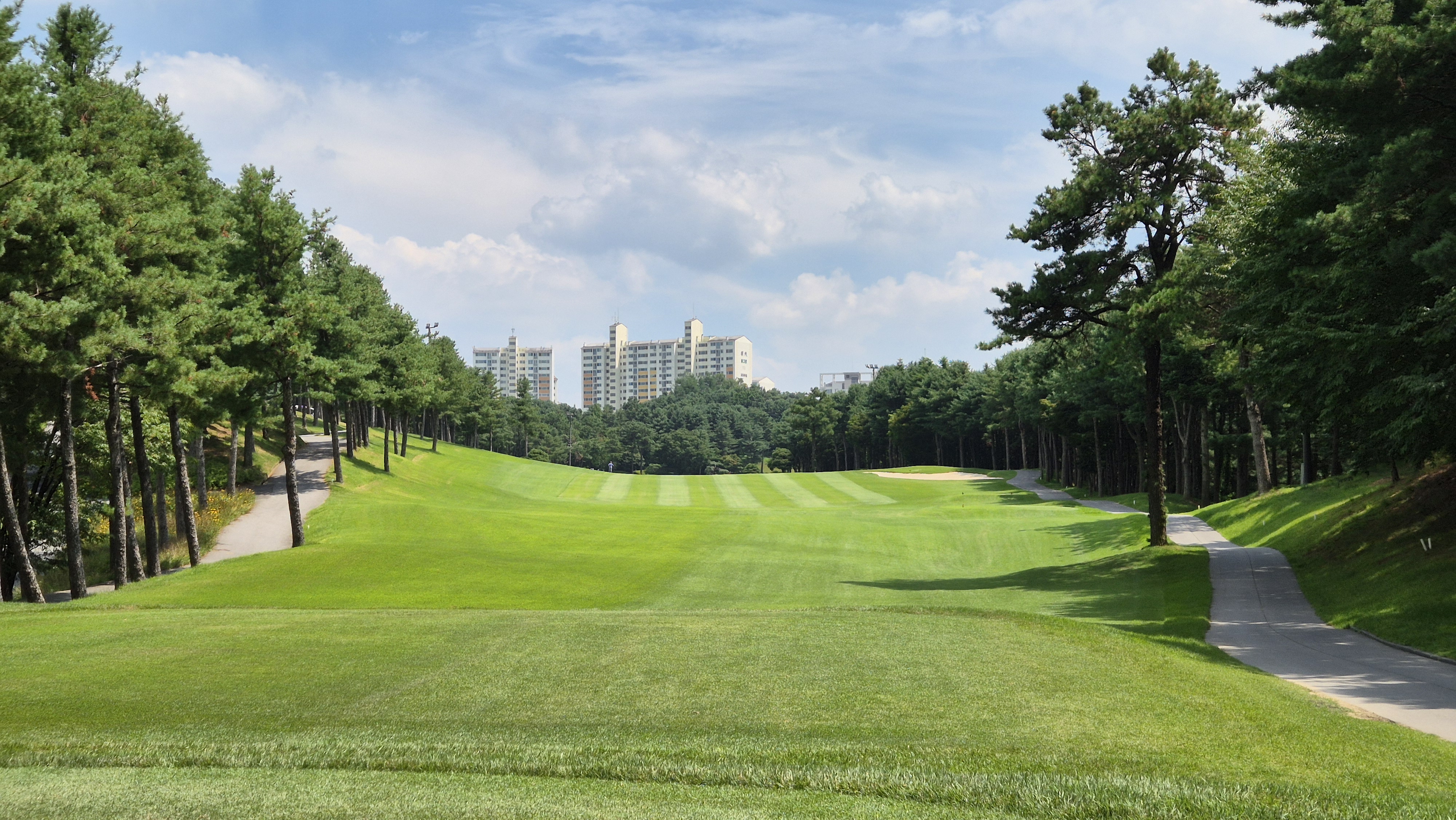 한성cc 오렌지-그린 코스 사진 및 공략 정보