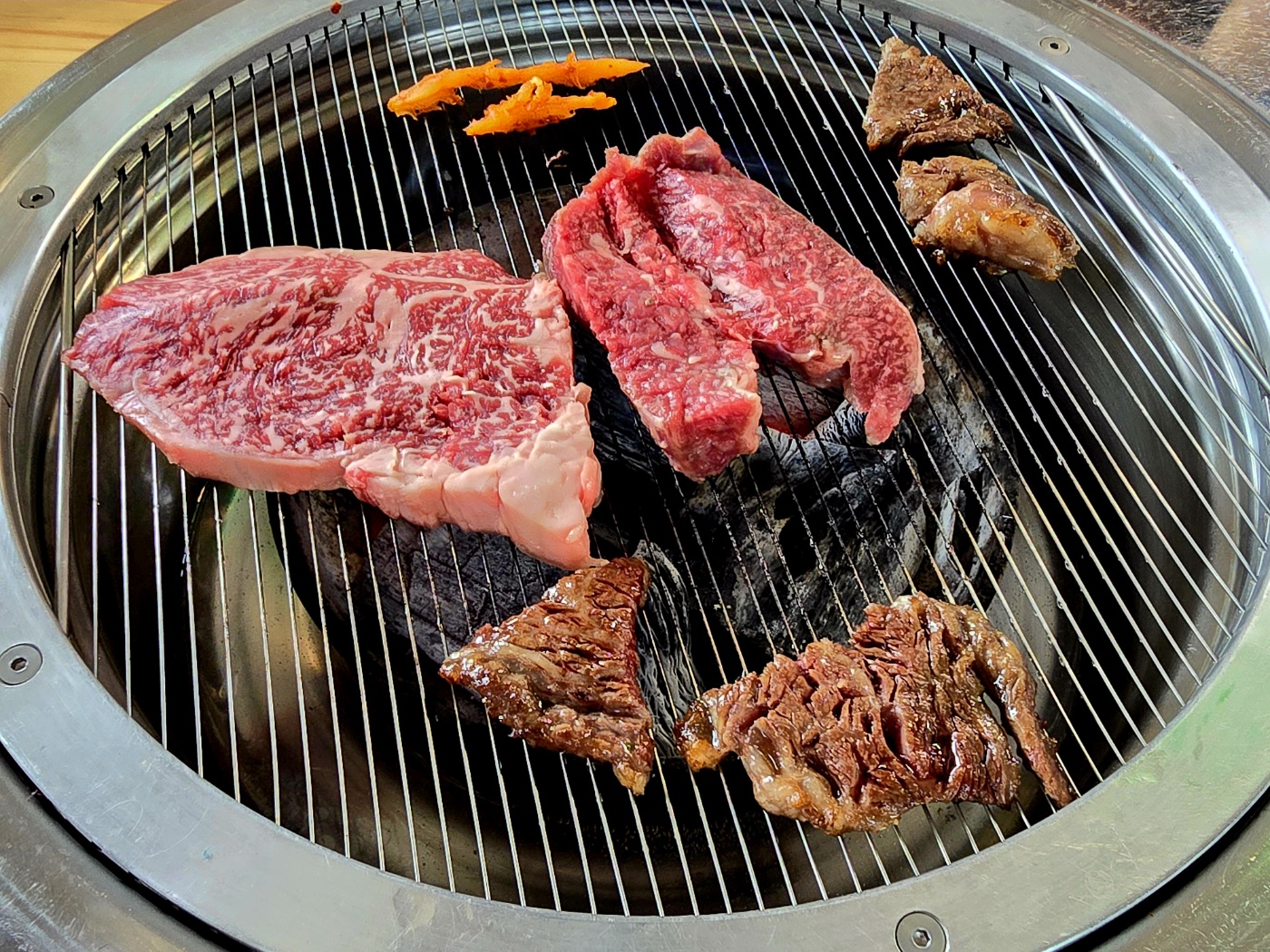 깊은산속화로구이