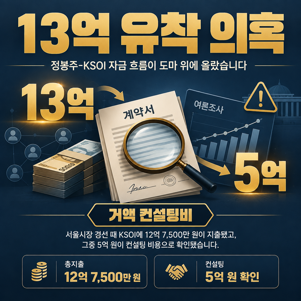 13억 유착 의혹