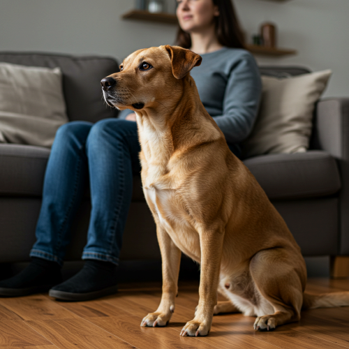 강아지가 짖을 때 효과적인 훈육법