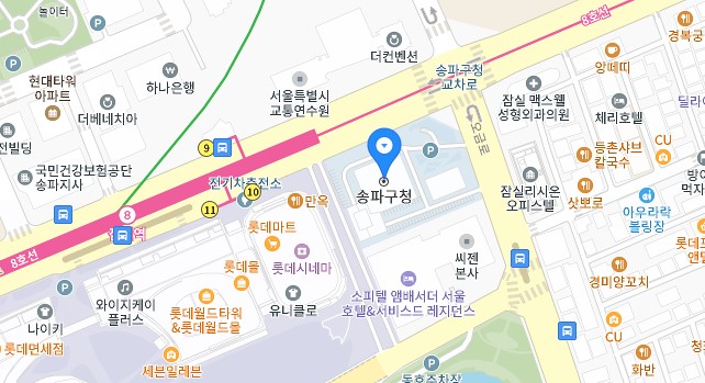 송파구청-여권과-위치-이미지