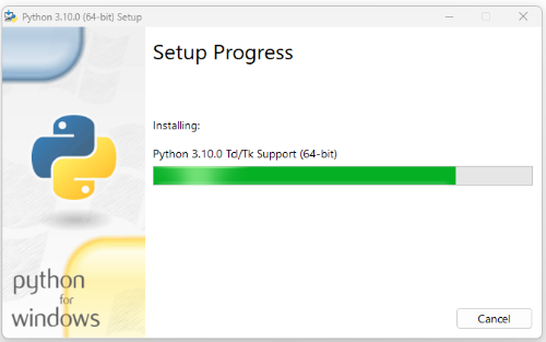 파이썬 설치 과정 이미지