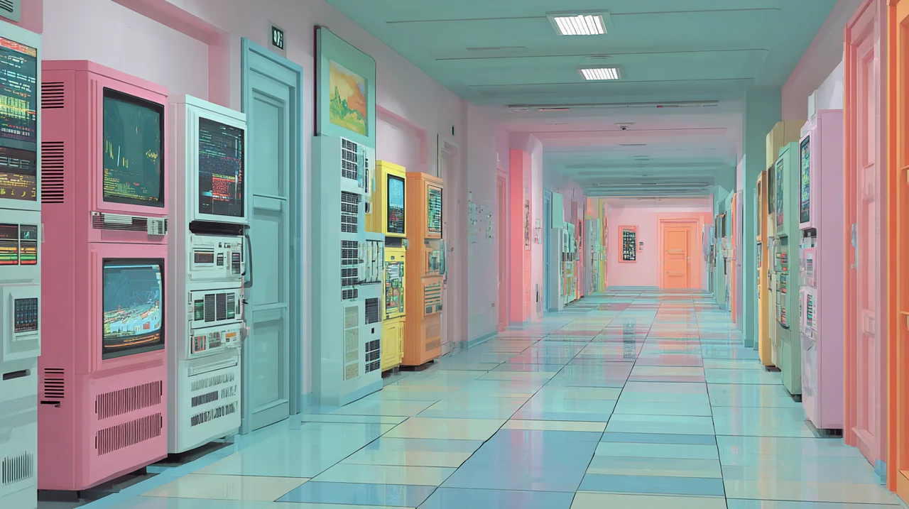 Neon-lit developer monitors with code diff and tickets for best chinese generative ai models 2026.