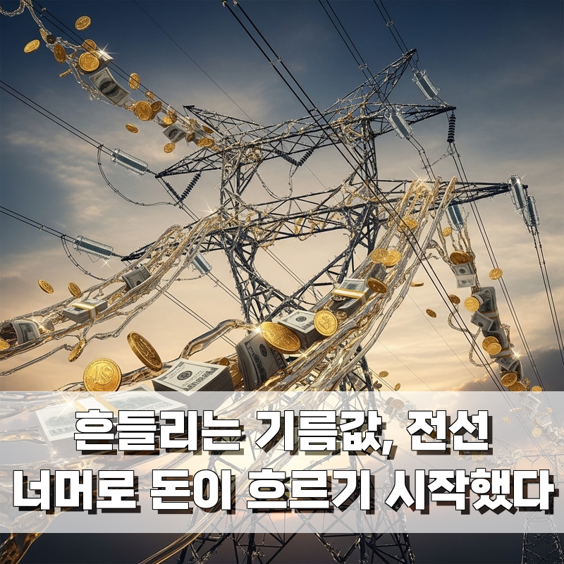흔들리는 기름값, 전선 너머로 돈이 흐르기 시작했다