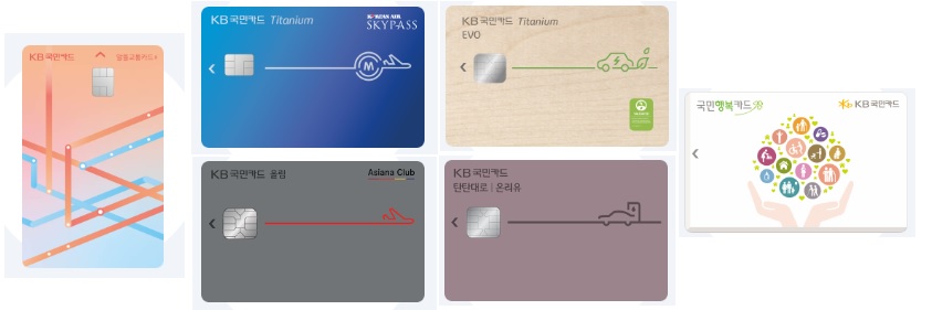 국민카드-종류별-안내하는-사진
