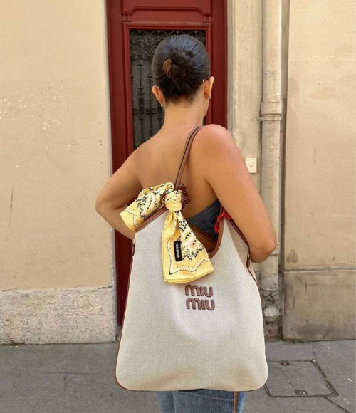 보부상 착용샷, 아이비백, 여름활용