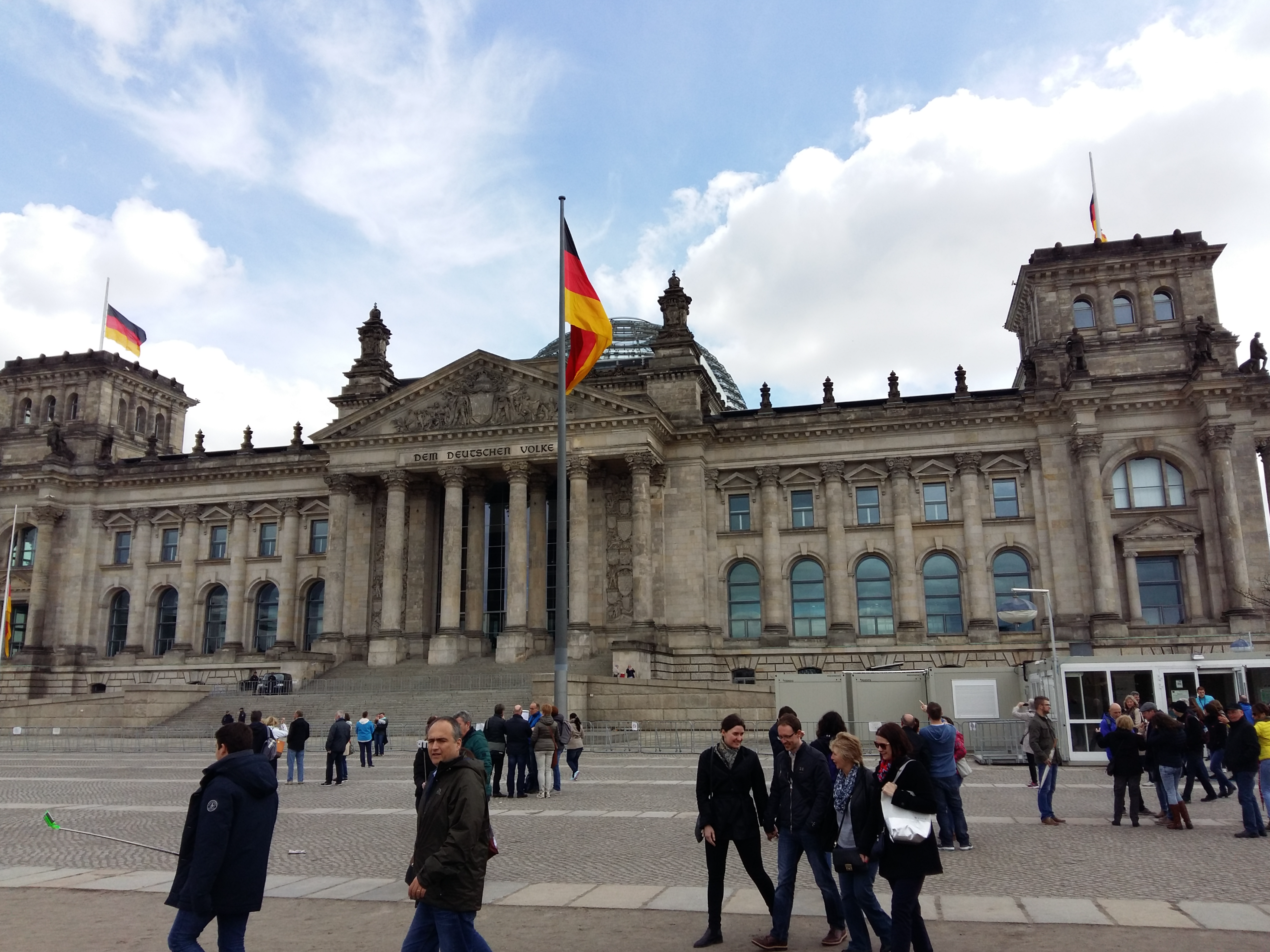 독일 베를린 라이히슈타크 건물