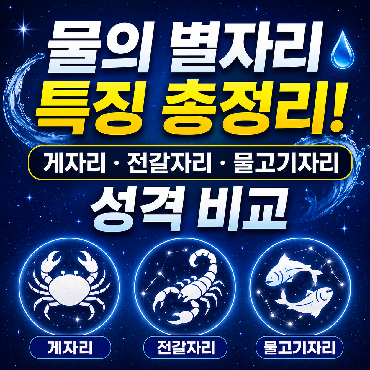 물의 별자리