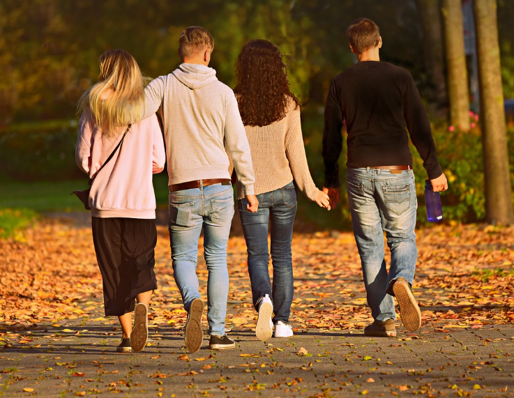 family walk