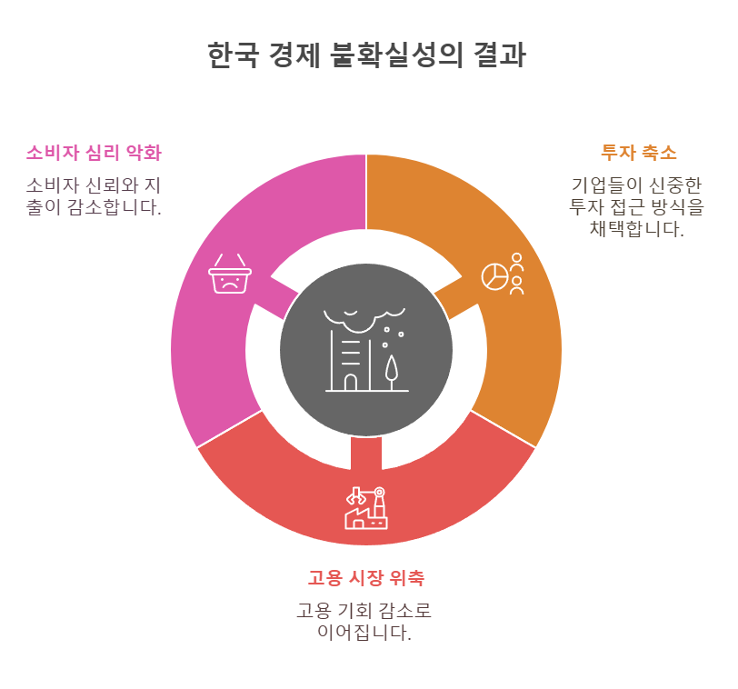 한국 경제 불확실성의 결과