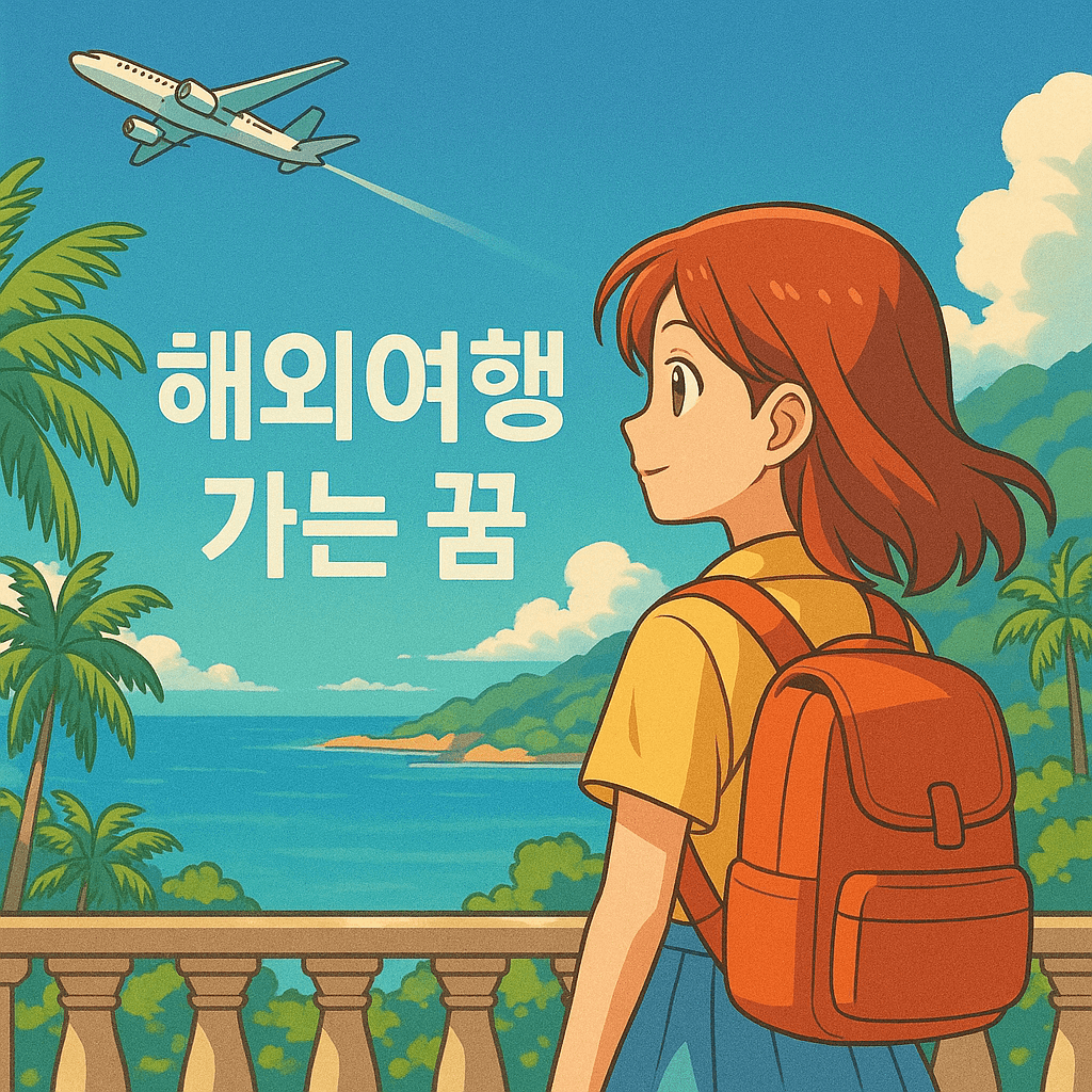 해외여행 가는 꿈