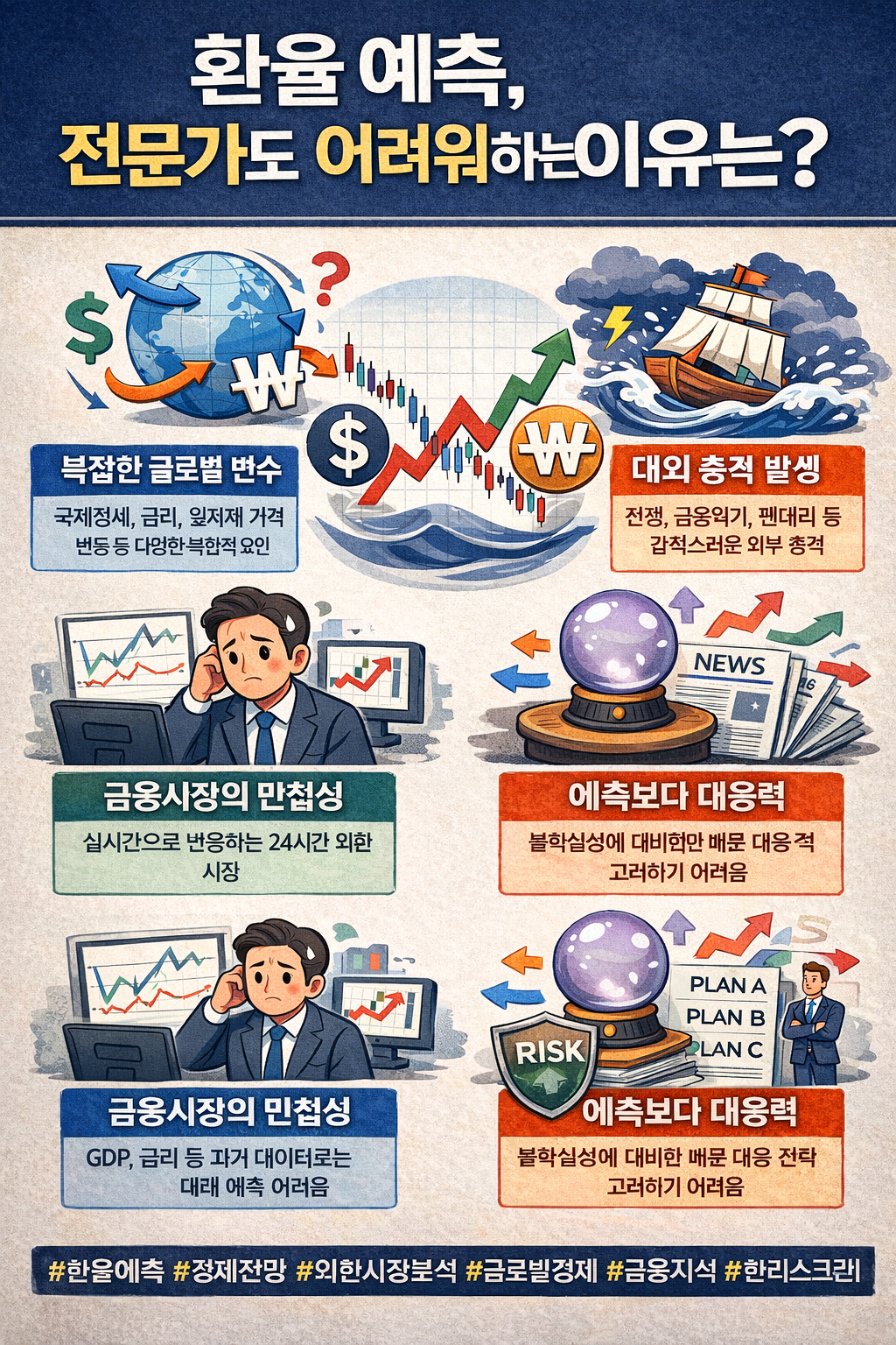 전문가도 환율 예측이 어려운 이유