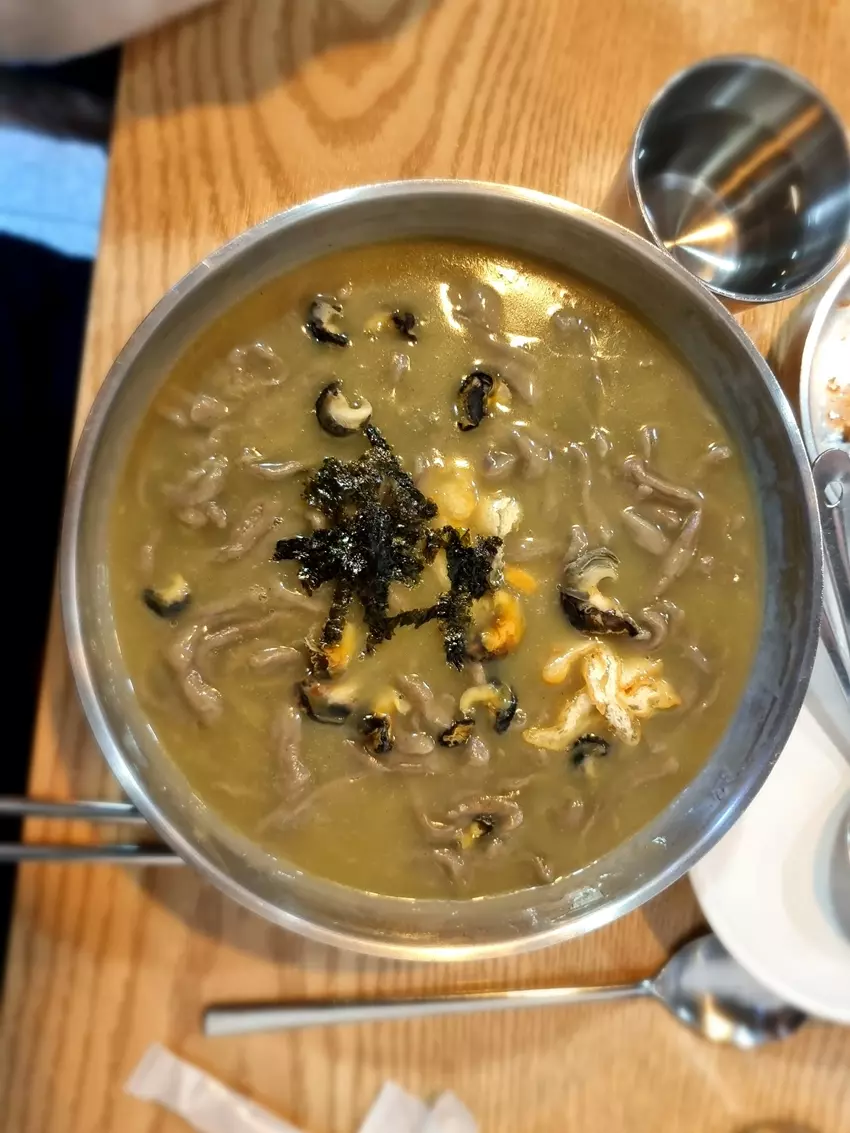 중문 수두리 보말칼국수