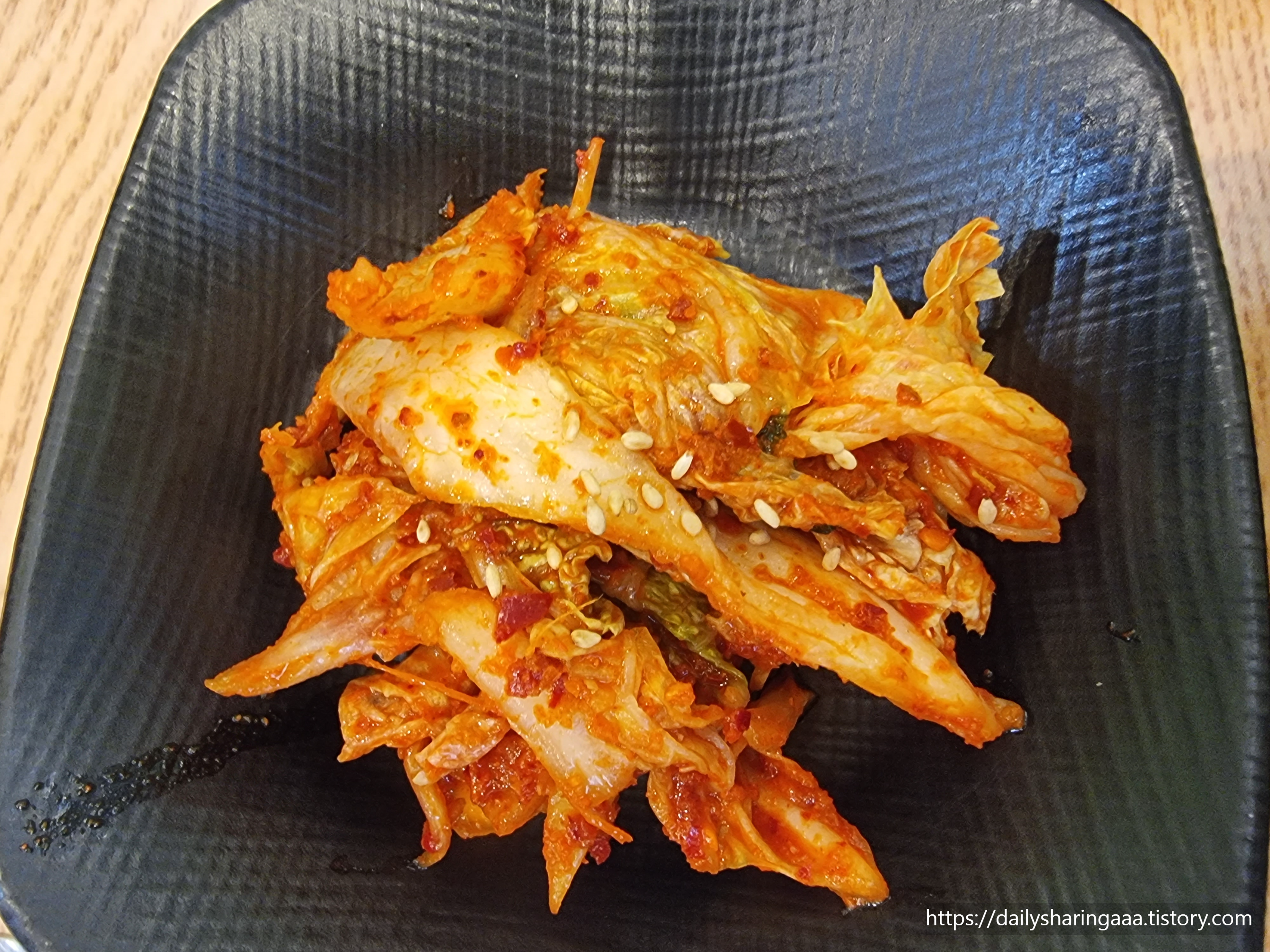 인천_청라_다담샤브칼국수_겉절이