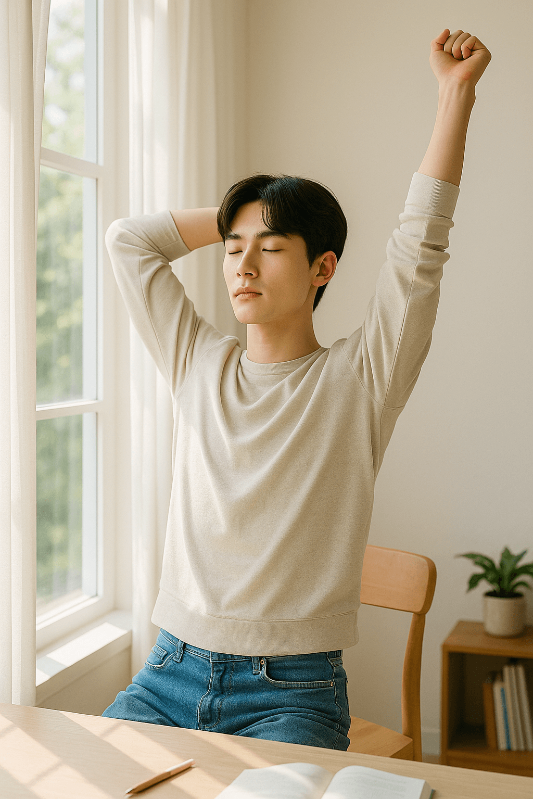 마이크로휴식, 집중력회복, 생산성팁, 포모도로기법, 디지털웰빙, 마음챙김, 뇌과학, 스트레스관리, 학습전략, 업무효율