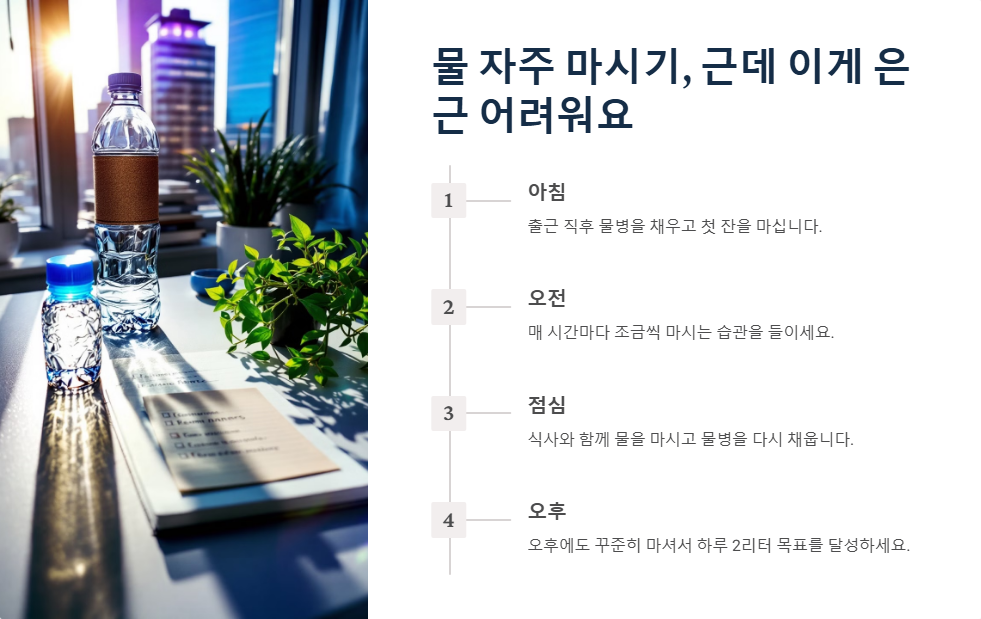 건강한 직장인을 위한 생활 습관, 간단한 실천법