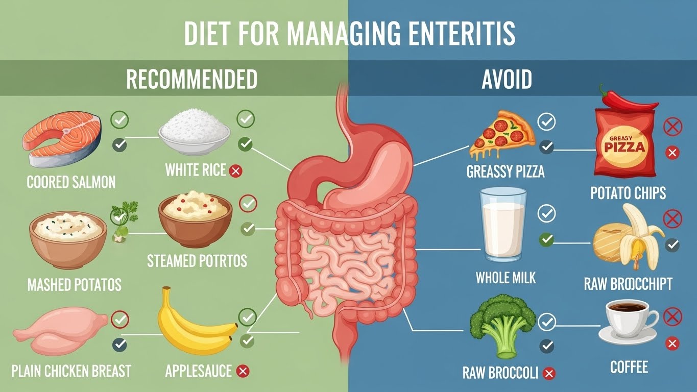 장염에안좋은음식유제품