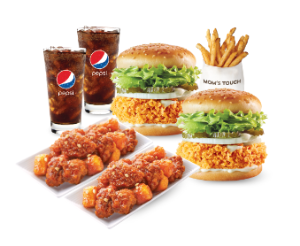 맘스터치 메뉴와 가격