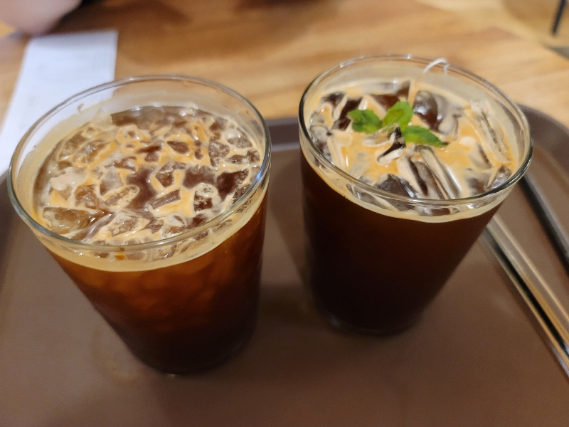 아이스 아메리카노, 민트 아메리카노