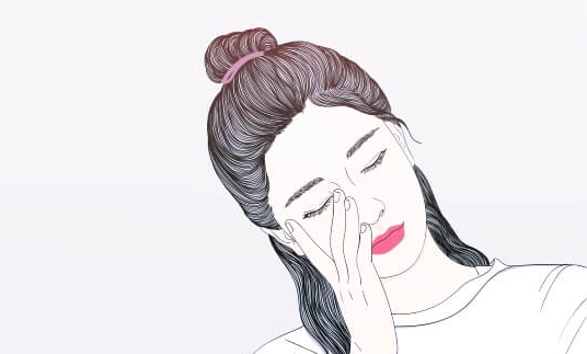 눈-통증을-호소하는-사람