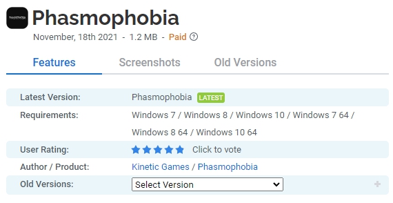 Phasmophobia