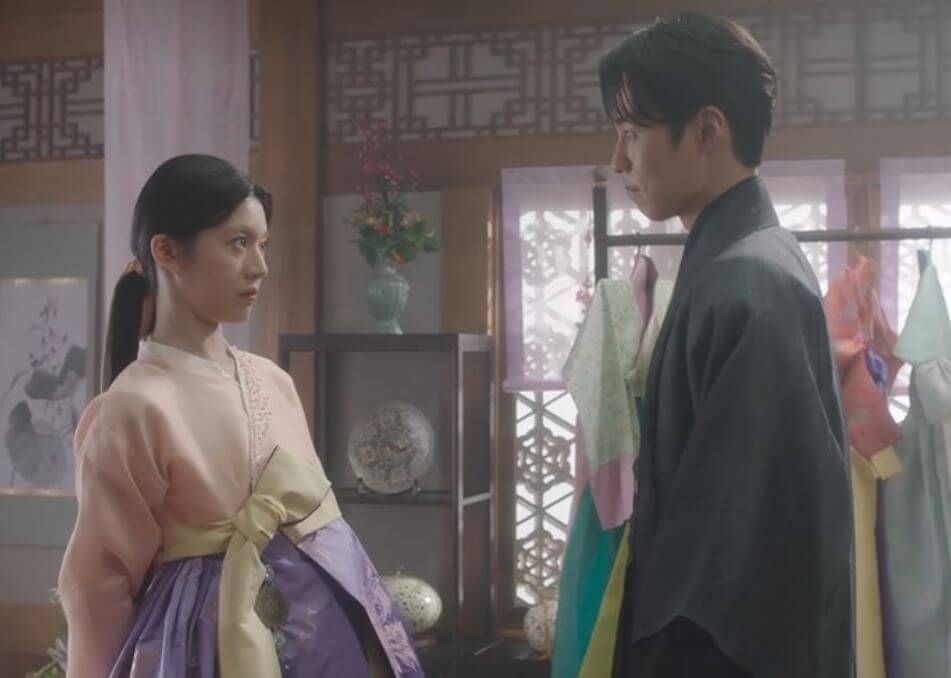 환혼: 빛과 그림자 장욱과 진부연 마주보는 장면