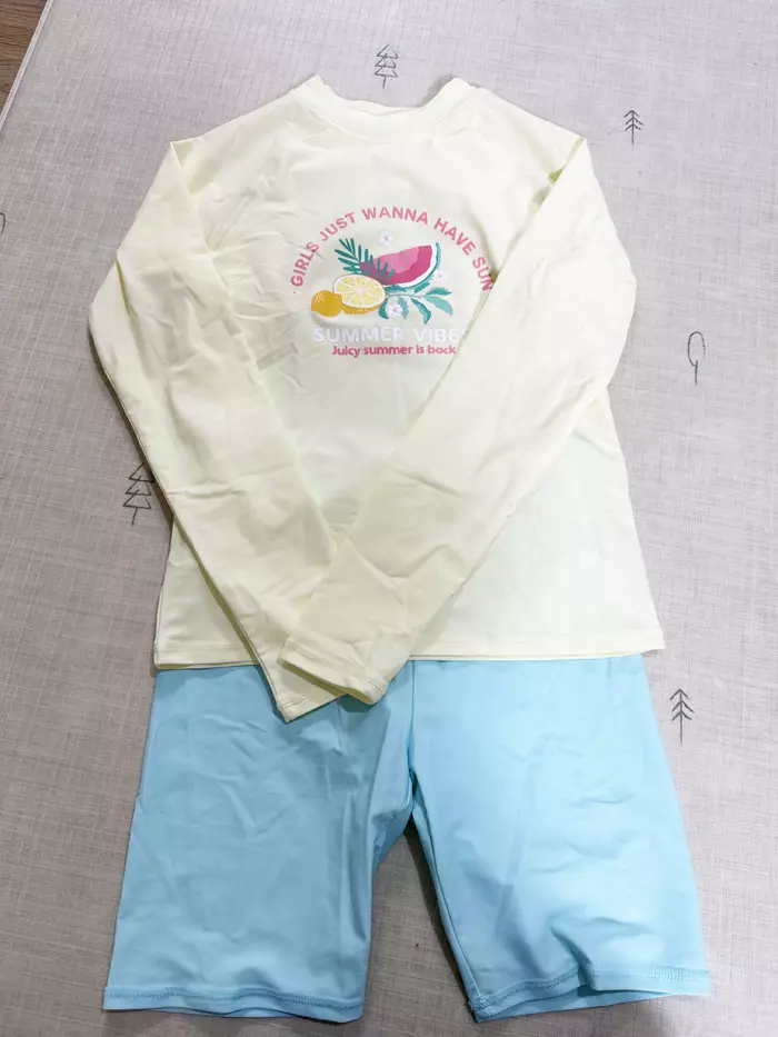 탑텐키즈 래쉬가드 150사이즈