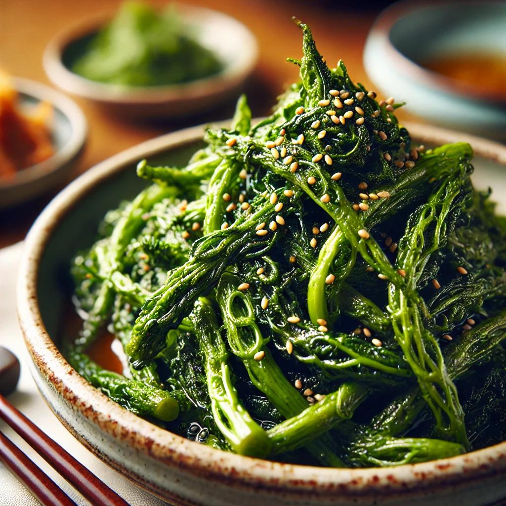 들깨 고사리나물 볶음