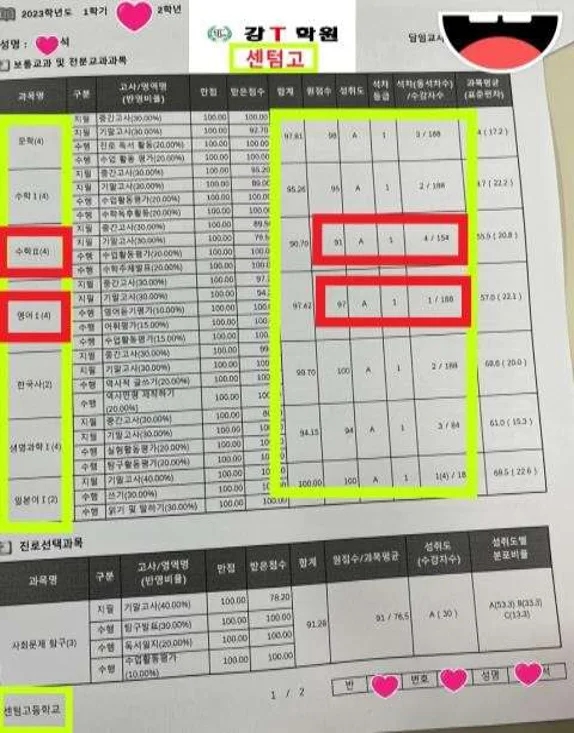 강T학원 [강영어수학학원]
