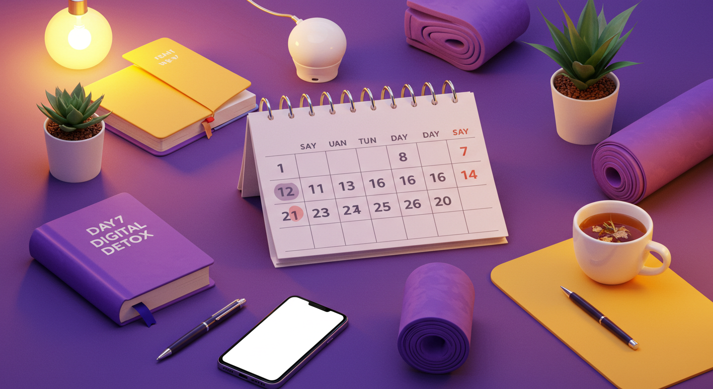 7일 만에 디지털 노예 탈출! '디지털 디톡스 챌린지' 완벽 가이드