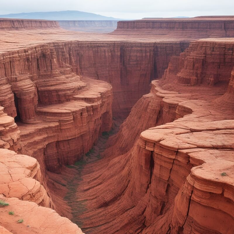 풍화와 침식으로 만들어진 자연 경관