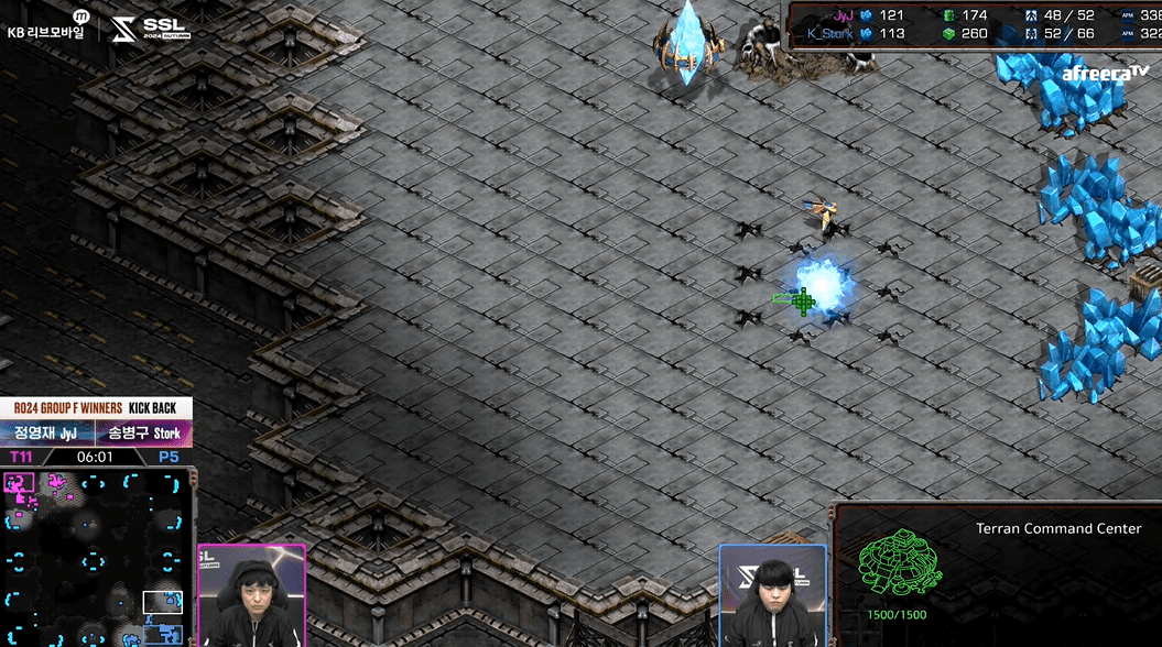 24강 F조 승자전 테란센터진출