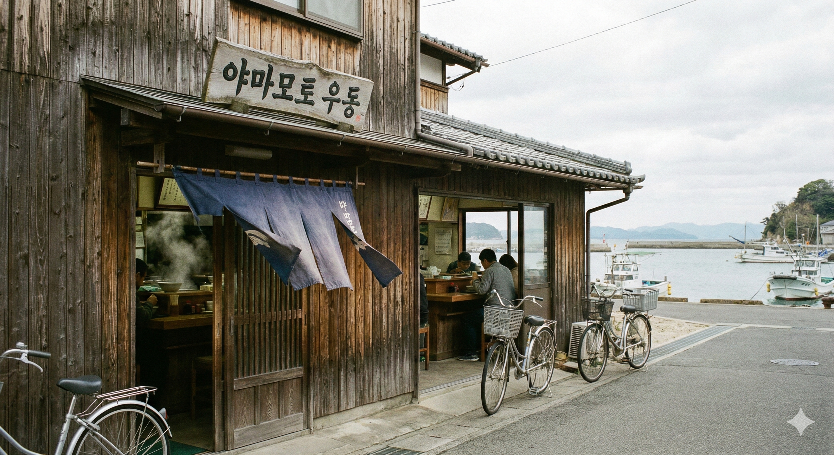 나오시마 유명한 야마모토 우동
