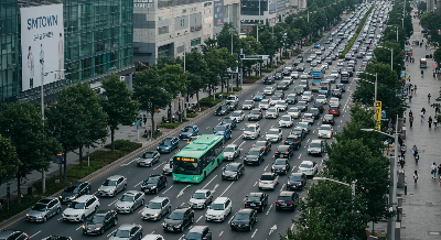 삼성동 교통체증